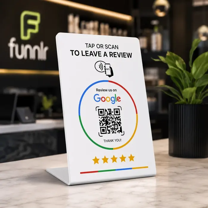 Funnlr NFC counter stand